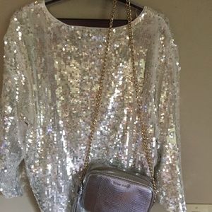 Gorgeous ZARA sequence mini dress, worn once!!!